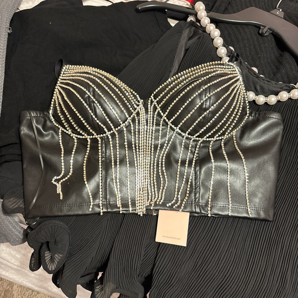 Corset top brand new size large